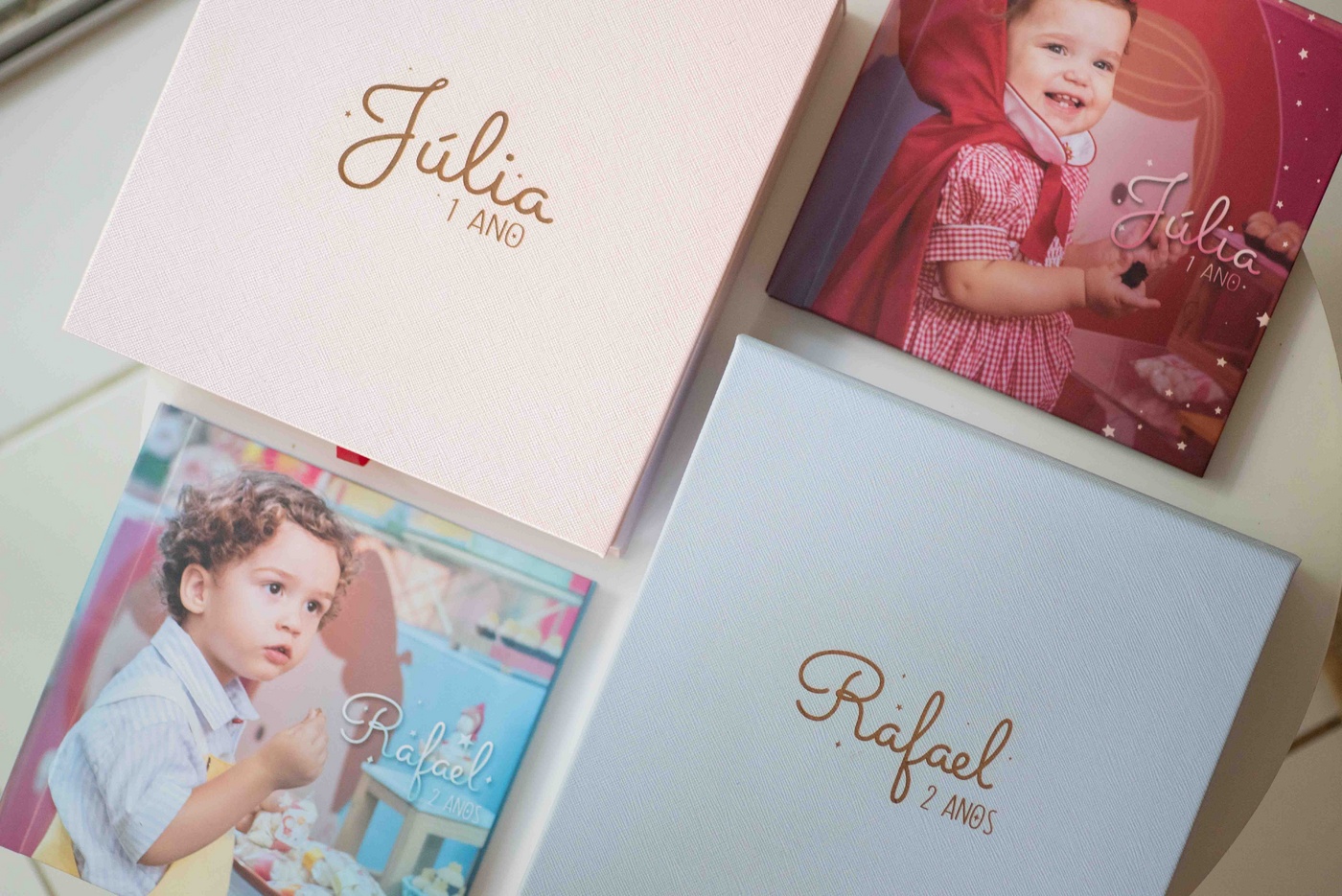 Álbum Infantil nos tamanhos 20x20 - 25x25 - 30x30 